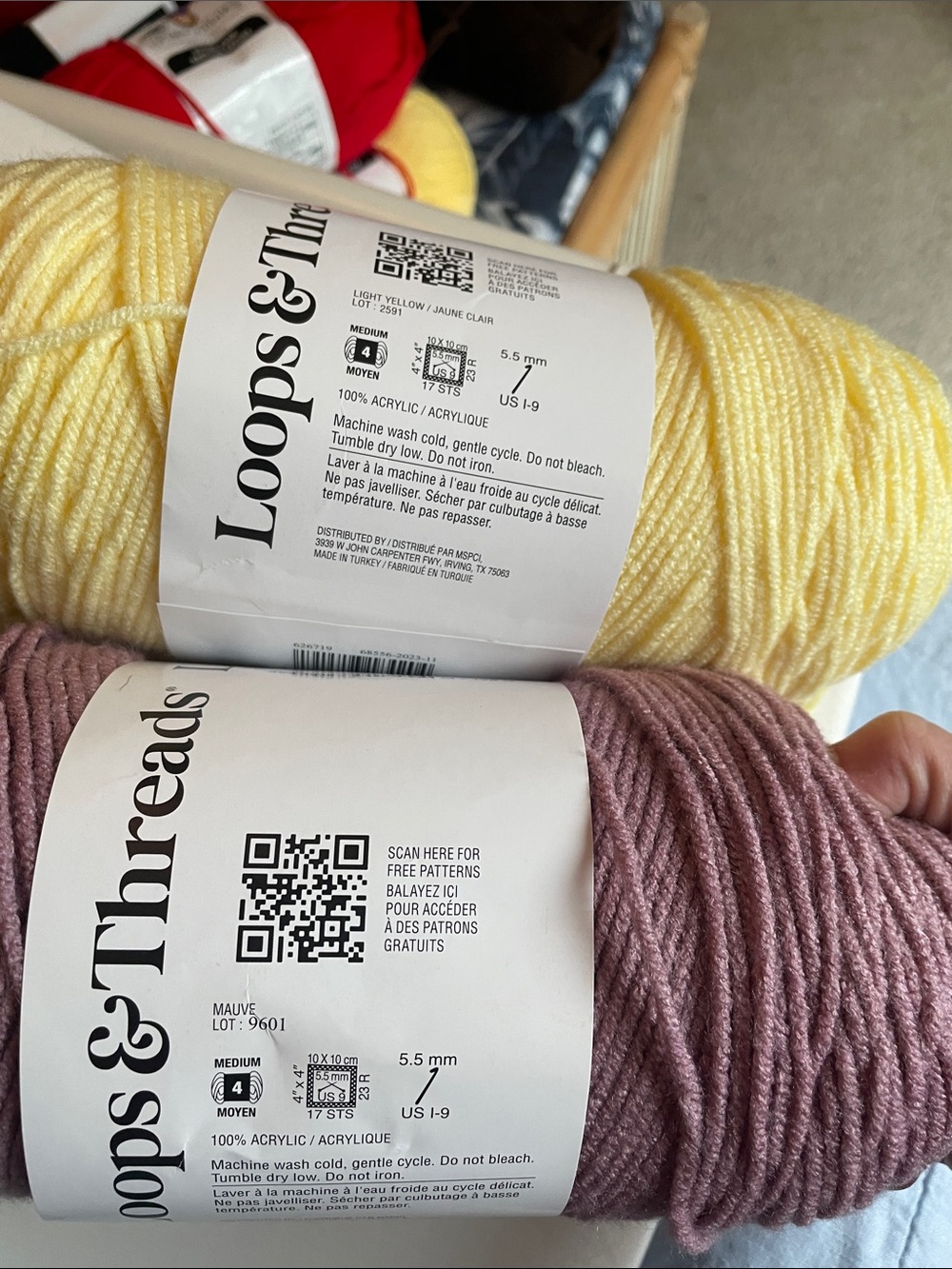 Loops & Threads Soft Classic Yarn Bundle - Multi Color - Picture 3 of 9